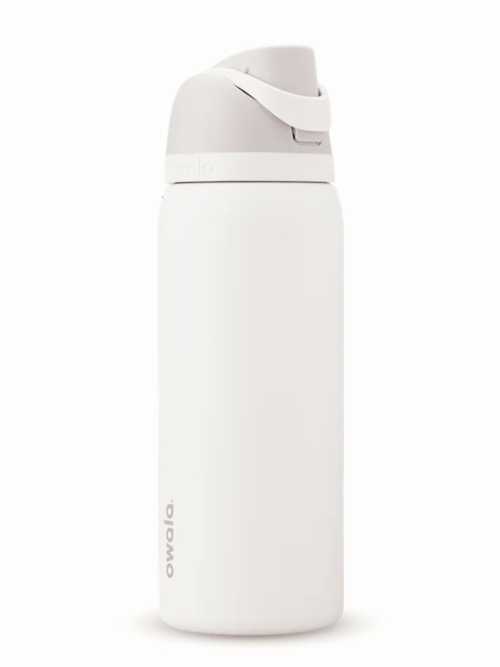 Owalo Insulated Water Bottle in Soft White 32 Oz